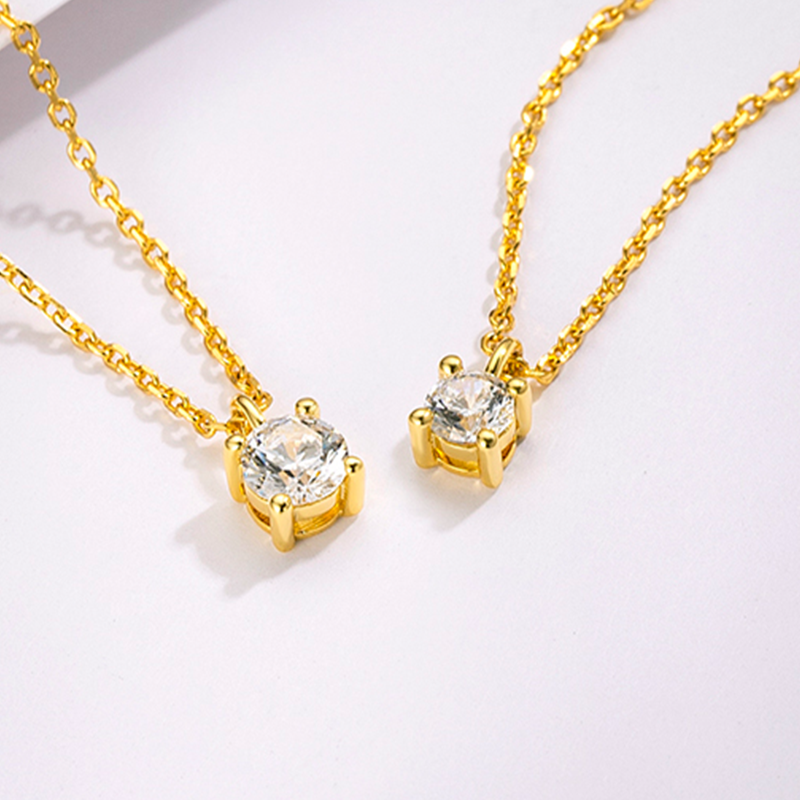 Solitaire Diamond Necklace